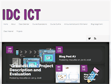 Tablet Screenshot of idcict.mscuttle.com